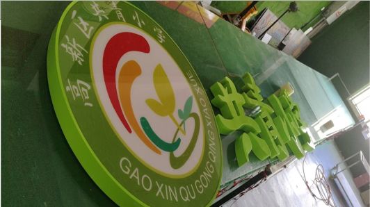 峨边彝族自治县常见的发光字类型